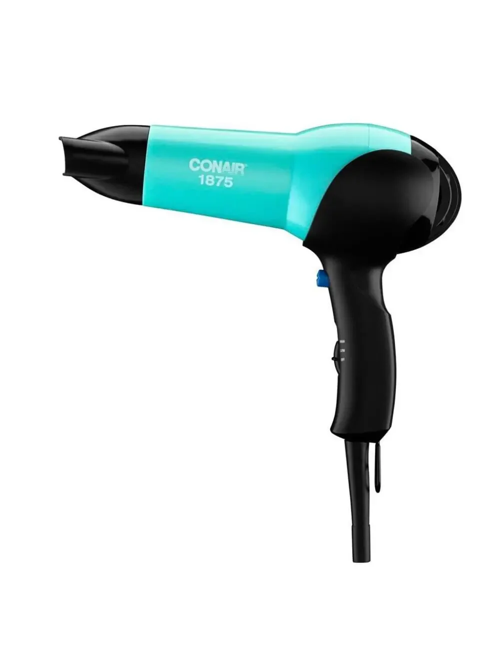Conair 1875 Watt Mid-Size Hair Dryer / teal